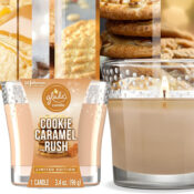 Glade Candle Jar, Air Freshener Cookie Caramel Rush, 3.4 Oz $3.63 (Reg....