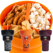 Halloween Stadium Tumblers $4.98 - 3 Colors - Holds Beverage and 3 Snacks
