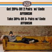 Hey Dude Buy More Save More! 20% Off 2 Pairs, 30% Off 3+ Pairs with code...
