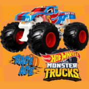 Hot Wheels Oversized Race Ace 1:24 Scale Die-Cast Toy Monster Truck $12.99...