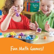 Learning Resources Kids' Mini Muffin Match Math Activity Set, 76-Piece...