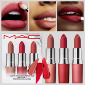 MAC Hail To The Chic! 3-Piece Lipstick Set $25 (Reg. $75) - $8.33/Lipstick...