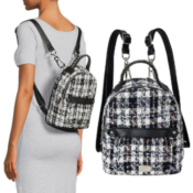 Madden NYC Women's Mini Quilted Zip Backpack $12.47 (Reg. $23)