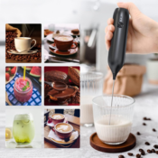 Enjoy cafe-quality drinks in the comfort of your own home with this Rechargeable...