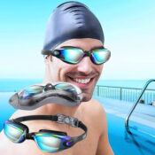 No Leak Swimming Goggles $8.39 After Code (Reg. $20) - Various Colors,...