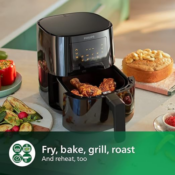 PHILIPS 13-in-1 3000 Series Air Fryer Essential Compact with Rapid Air...