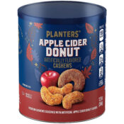 PLANTERS Apple Cider Donut Cashews $8.49 (Reg. $16.32)