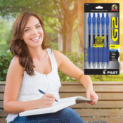 Pilot 5-Pack G2 Premium Gel Roller Fine Point Blue Pens as low as $5.59...