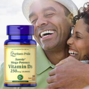 Puritan's Pride 100 Count Vitamin D3 Softgels as low as $3.06 EACH when...