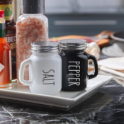 Salt and Pepper Shakers Set, 4 Oz $6.29 (Reg. $9.99)