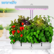 SereneLife 8-Pod Smart Hydroponic Indoor Garden Kit $59.99 Shipped Free...