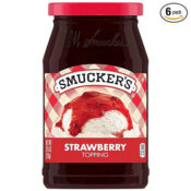 Smucker's Strawberry Topping, 6-Pack as low as $8.24 After Coupon (Reg....