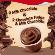 Snack Pack 4-Count Milk Chocolate & Chocolate Fudge Pudding Cups as low...