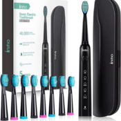 Have a brighter, healthier smile with Sonic Electric Toothbrush for Adults...