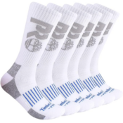 Timberland PRO 6-Pairs Men's Cushioned Crew Socks as low as $9.50 Shipped...