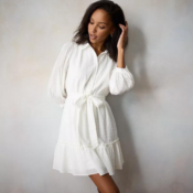 Women’s LC Lauren Conrad Mini Shirt Dress from $24.48 After Code (Reg....