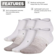 adidas Men's Superlite No Show Socks, 6-Pairs as low as $8.50 After Coupon...