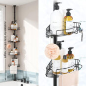 4-Layer Shower Caddy Corner $29.99 After Code (Reg. $59.99) + Free Shipping