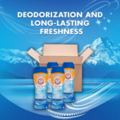 Arm & Hammer 4-Pack Clean Scentsations Purifying Waters In-Wash Scent Booster...