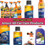 Prime Early Deal! Armor All Car Care Products from $9.41 (Reg. $12.38+)