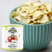 Augason Farms Dehydrated Apple Slices, 12 Oz $13.12 (Reg. $25) - 20 Servings,...