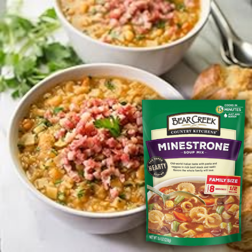 Bear Creek Minestrone Soup Mix, 8.4 Oz as low as 3.79 Shipped Free