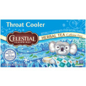 Celestial Seasonings Throat Cooler Herbal Tea, 16-Count as low as $2.35...