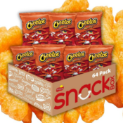 Cheetos 64-Pack Crunchy Cheese Flavored Snacks as low as $32.61 Shipped...