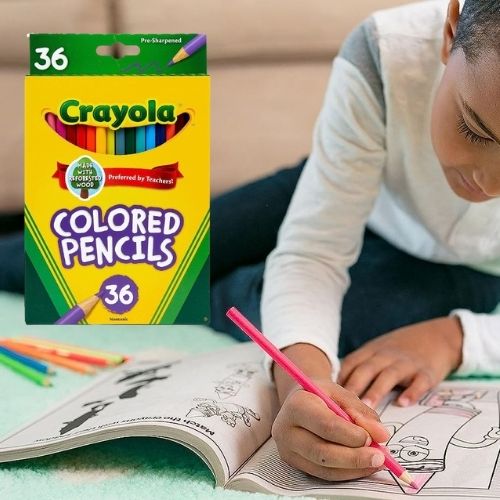 Crayola Colored Pencils, 50 Count
