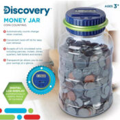 Discovery Kids Digital Coin-Counting Money Jar with LCD Screen $9.99 (Reg....