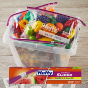 Hefty 12-Count Slider Jumbo Food Storage Bags as low as $2.22 After Coupon...