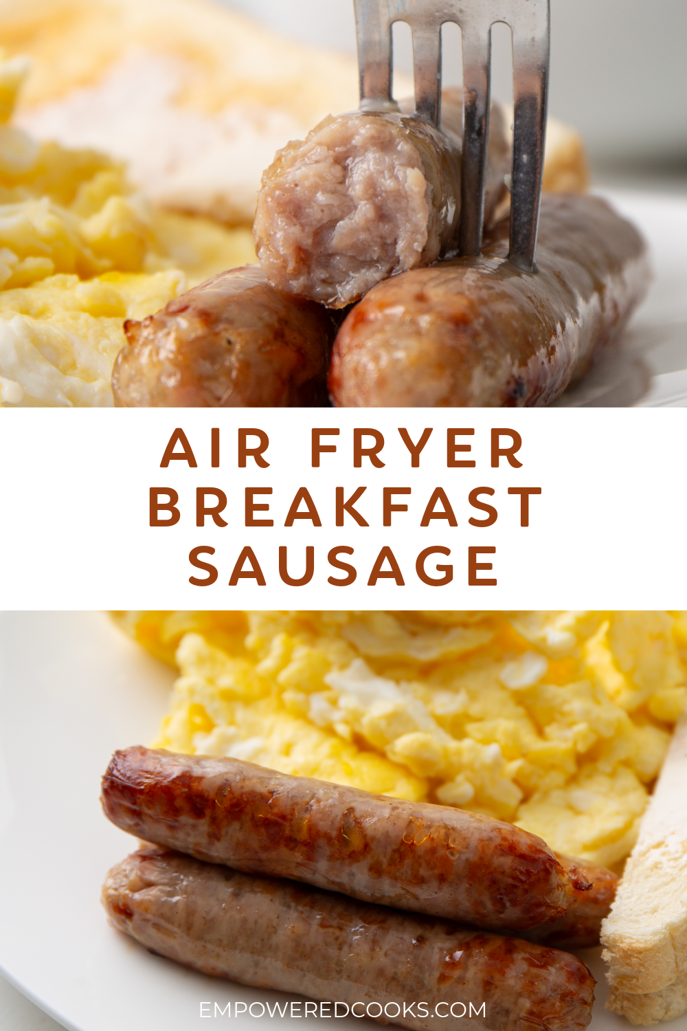 air fryer breakfast sausage