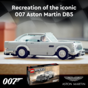LEGO Speed Champions 298-Piece Aston Martin DB5 $14.99 (Reg. $20)