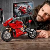 LEGO Technic 646-Piece Ducati Panigale V4 R Motorcycle $40 Shipped Free...