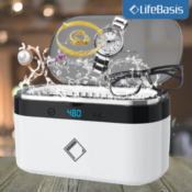 Ultrasonic Jewelry Cleaner $25.99 After Coupon + Code (Reg. $40) + Free...