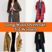 This Week Only! Long Wool Overcoat for Women $40 (Reg. $59.99+) - Thru...