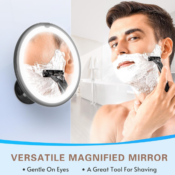 Magnifying Lighted Makeup Mirror with Touch Control $12.49 After Code (Reg....