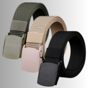 Nylon Military Tactical Men Belts, 3 Pack $11.04 After Code (Reg. $17)...