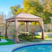 Outdoor Pop-up Gazebo, 11ft $100 Shipped (Reg. $180) - Can accommodate...