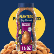 Planters Bold & Savory Dry Roasted Peanuts 1-Pound Jar as low as $2.13...