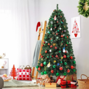 Make your holiday season unforgettable with this Premium Spruce Hinged...