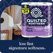 Quilted Northern Ultra Plush Mega Roll Toilet Paper, 6-Pack as low as $4.09...