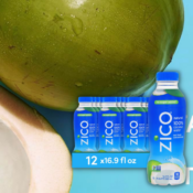 ZICO 12-Pack 100% Coconut Water Drink as low as $14.97 After Coupon (Reg....