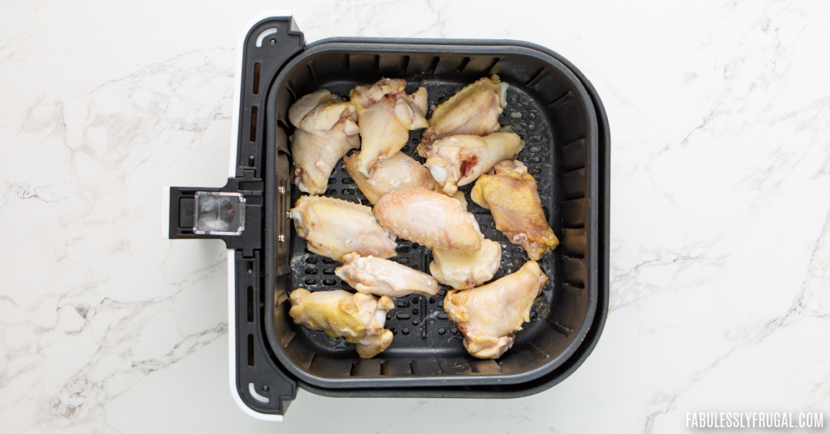 cooking chicken wings in the air fryer