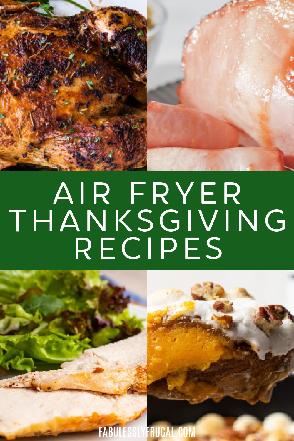 air fryer Thanksgiving recipes