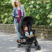 Costway Foldable Lightweight 5-Point Safety System Baby Stroller $69.99...