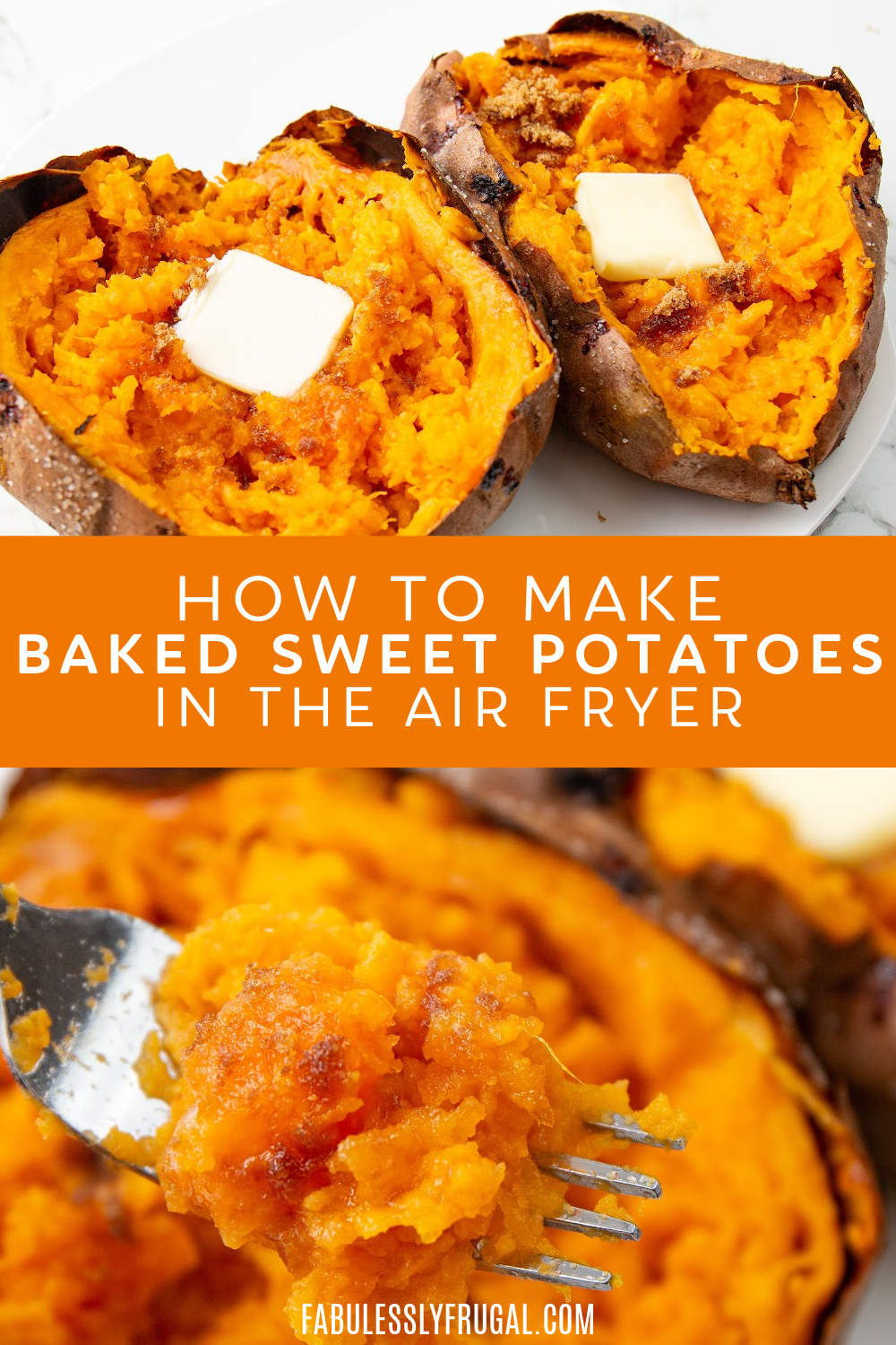 how to make baked sweet potatoes in the air fryer