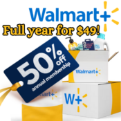 Last Chance! Walmart+ Membership 50% off- Only $49 to Get Early Access...