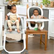 6-in-1 Ingenuity Full Course SmartClean Convertible High Chair (Slate)...