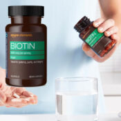 Amazon Elements Vegan Biotin 5000 mcg Capsules, 130-Count as low as $3.25...